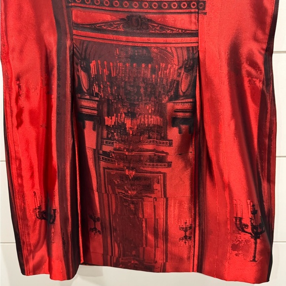 Paul Smith red chandelier mini dress - Picture 5 of 9